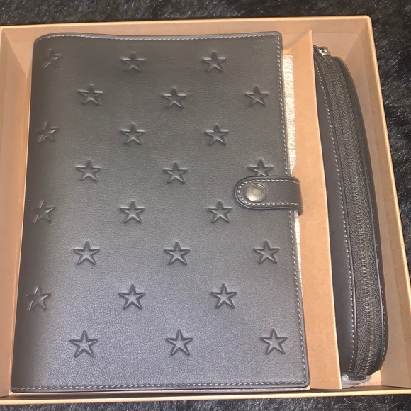 Coach Other - Boxed Notebook And Pencil Case Set With Star Print
